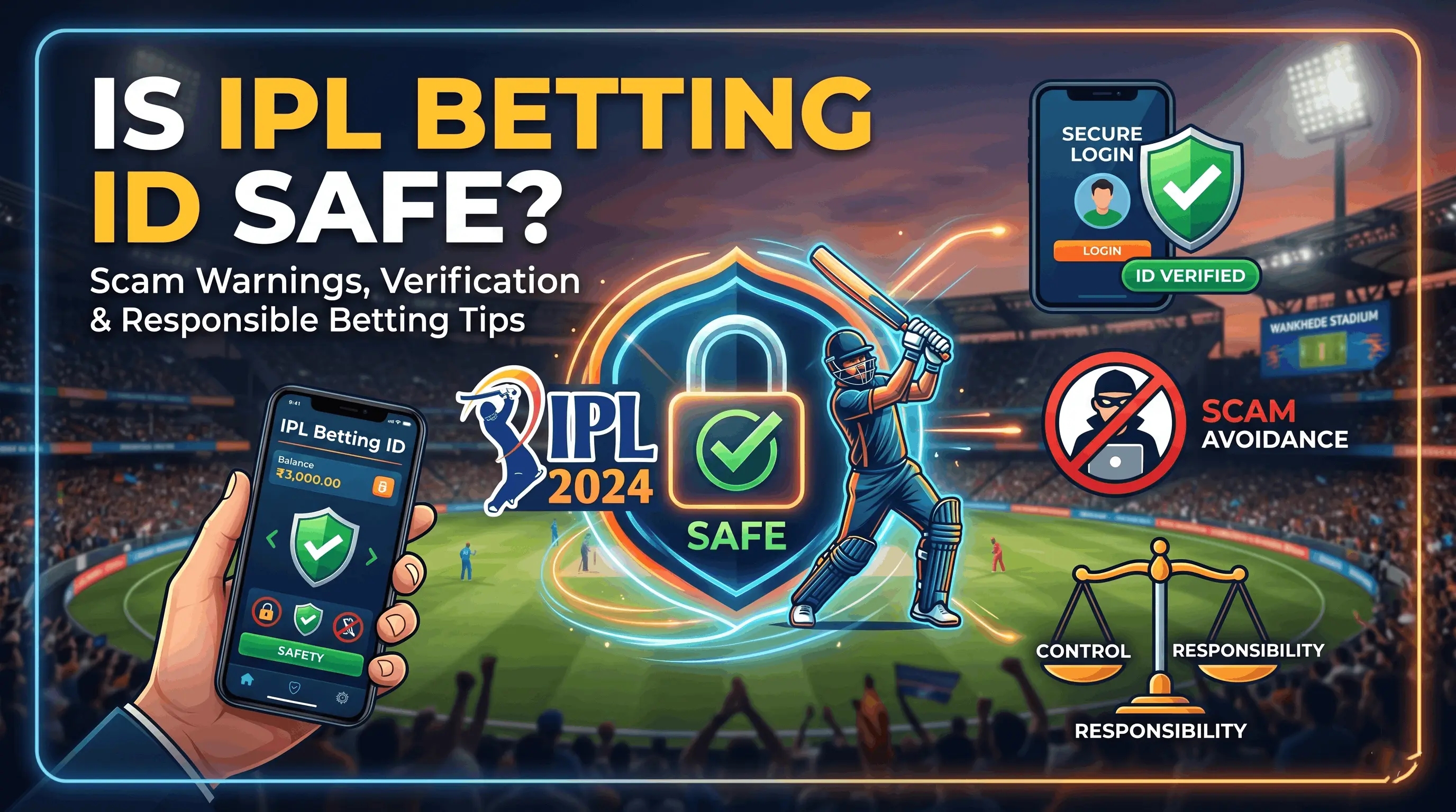 Is IPL betting ID safe? Scam warnings and verification tips
