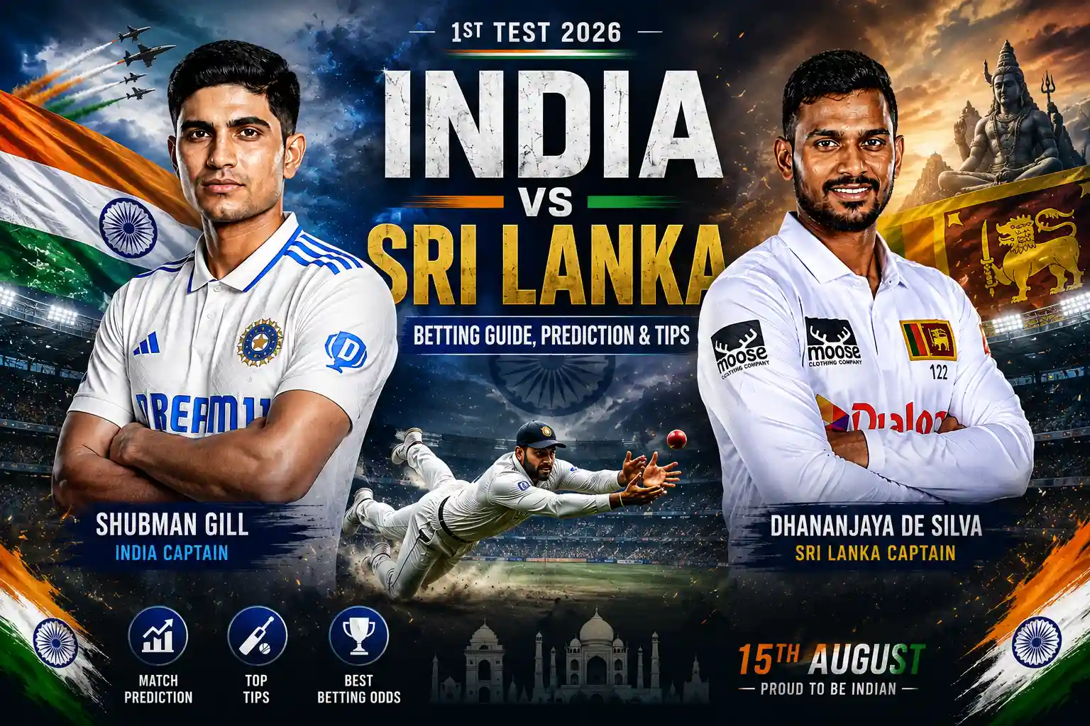 India vs Sri Lanka 1st Test 2026 Preview