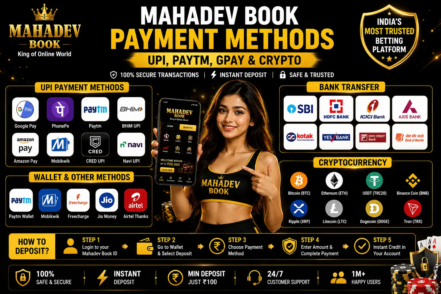Mahadev Book Payment Methods Guide