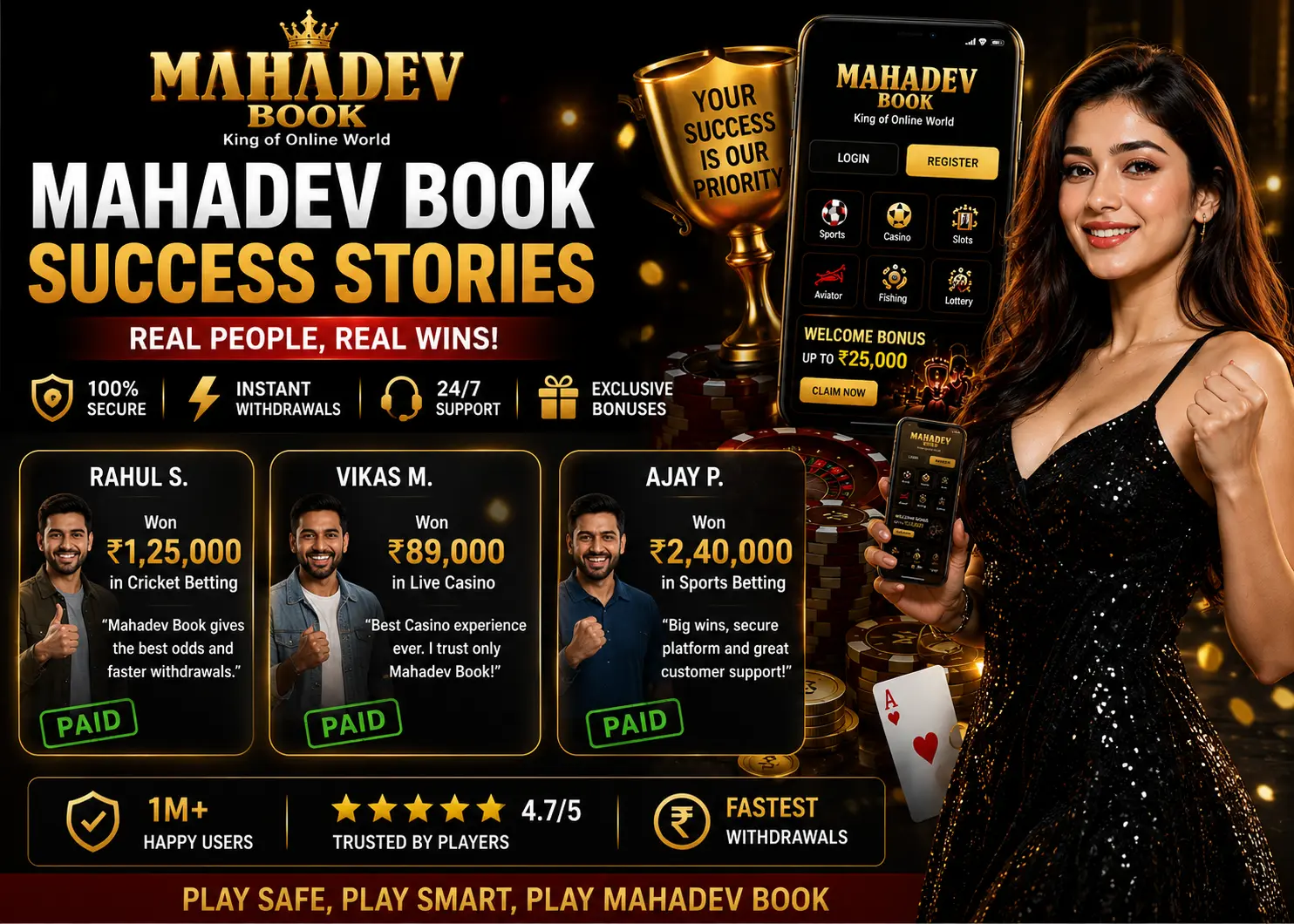 Mahadev Book Success Stories