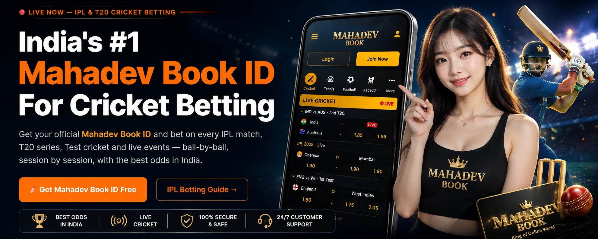 Mahadev Book Cricket Betting ID IPL Betting 2026